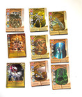Mixed Lot Of 9 Bakugan Metal Gate Cards 2008 - 2009 Battle Brawlers