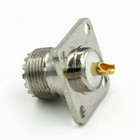 Uhf Female Jack So-239 Panel Chassis Mount Rf Coax Cable Connector