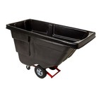 Rubbermaid Commercial Fg130400bla Tilt Truck  Utility  1 2 Cu  Yd   450 Lb 