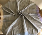 Brand New Vintage Jim Thompson Thailand Woven Silk Fabric Tablecloth 42   x42   