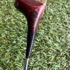 Macgregor Super Eye O Matic Jack Nicklaus Persimmon 1 Wood Stiff Oil Hardened