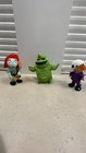 Nightmare Before Christmas Oogie  Jack   Sally Animated Dancing Plush  12  Set