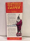1960s Exciting Casper Wyoming Oregon Trail Pony Express Route Map Brochure