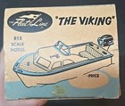 Vintage Fleet Line  the Viking  1950s Japanese Model Boat See Details  Us Seller