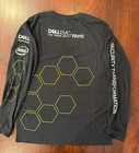 New Dell Emc World 2017 Long Sleeve Black T-shirt   Men s Large