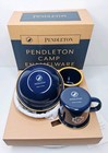 Pendleton Camp Enamelware With Crow Canyon Home 6 Piece Place Setting
