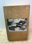 Rare Antique Vintage E d l Lens Lite Magnifying Lamp Boxed Tested Working