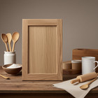 Unfinished Kitchen Cabinet Door Replacement Solid Oak Shaker Style