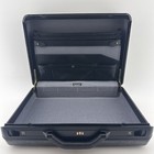 Samsonite Accord St Black Briefcase Combination Lock Vintage 1980s