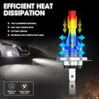 For Suzuki Gsx1300r 2008-09 2011-18 H7 H9 Led Headlight 6000k Bulbs Kit