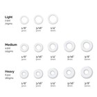 100 Pcs Dental Orthodontic Intraoral Elastic Latex-free Rubber Band Clear Usa