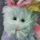 Boyds Bears Friends Bunny Ears Plush Rabbit Rainbow Tie Dye Stuffed Animal