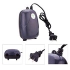 Silent Air Pump Aquarium Fish Tank Pump Hydroponic Oxygen 2 Outlet 5w Pump