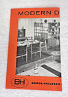 Original Borge Hollesen Modern Danish Furniture Booklet Fold Out W Photos
