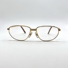 Read Desc Vintage Cartier Paris Gold Eyeglasses 57-15-135 Bifocal France