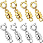 Strong Magnetic Necklace Clasps And Closures gold And Silver Plated Jewelry C   