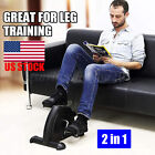 Mini Exercise Bike Pedal Exerciser Machine Foot Leg arm Recovery Peddle W  Lcd