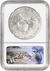 2017 W  1 1 Oz Burnished Silver American Eagle Ngc Ms70 Fdoi John Mercanti Signe