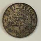 1920 British East Africa 1 Shilling Silver 0 800 Km 11 King George V Lion