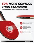 Ping Pong Paddles With Balls  Table Tennis Racket Set With Sticky Inverted