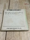 Vintage Tdk Used 7  Metal Reel To Reel Tape Professional Recording Tape Amr-7