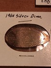 Lot Of 7 Elongated Silver Coins  Anniversary  Wedding  Bocci  Family Affair Read