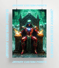 Dr  Doom Iron Man The Avengers Doomsday Marvel Comic Poster Print - No Frame