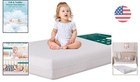 Certipur Certified Memory Foam Crib Mattress - Grey  Removable Waterproof Cover