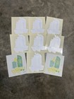 Lot Of 7 Vintage 80s Heathcliff Cat T-shirt Heat Transfers Iron On Video Kitty