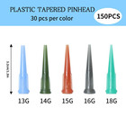 150pcs Plastic Dispenser Needles Tips glue Tips For Glue Bottles adhesive Dispen