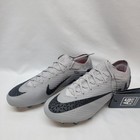 Nike Mercurial Vapor 15 Elite Ag Pro Soccer Cleats Men Size 5 5  hf4407-001 Gray
