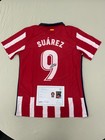 Luis Suarez Hand Signed Authentic Liverpool Warrior Home Jersey  9 Coa
