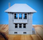 N Scale - Weirton Junction Signal House Wv - 1 160 Scale Building
