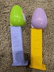 Pez Easter Egg Basket And Sheep Dispensers Lot Of 2