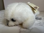 Vintage Russ Berrie Plush White Harp Seal - 8    Plush Stuffed Animal Toy  Nwt