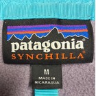 Patagonia Fleece Women M Purple Synchilla Snap-t Pullover Colorblock Gorpcore
