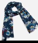 Vera Bradley Soft Fringe Scarf Floral Bursts