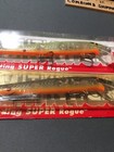 Lot Of 2 Old Smithwick Floating   Suspending Super Rogue Jerkbaits Nips