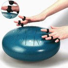 Yowin Steel Tongue Drum Finger Picks  Silicone Rubber Knocking 4 Pcs  Black 