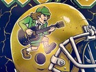 Ac dc Notre Dame Poster Gold Foil Xx 100 Official Rare     Authentic 2026 Usa Tour