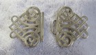 1890 s British Hallmark Chester Sterling Silver Arts Crafts Period Belt Buckle