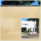 Colourtree Beige 6  Tall Fence Privacy Wind Screen Mesh Cover Custom Sizes