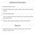 Antique Fantastic Solid 925 Sterling Silver Men s Western Style Collar Tips