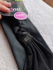 Scunci Everyday   Active Black Gray Braided Headwrap Wide Soft Fabric Head Band