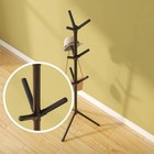 Coat   Hat Rack Stand With 9 Hooks     Vertical Clothes Hanger With Storage Hooks
