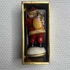 Vtg Memories Of Santa 1872 Figurine Christmas Collectible Ornament In Box 6in