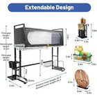 Over The Sink Dishwasher Drying Rack Kitchen Large Adjustable Storage Cabinet