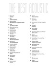 The Best Acoustic Rock Songs Ever Piano vocal guitar Songbook