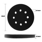 Poliwell 5 Inch 8 Holes Interface Pad  5    Orbital 8 Hole 2 Pack  8-hole-soft