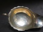 Vintage Sterling Edward Viners Gravy Boat Footed Sheffield  108 Gr No Mono